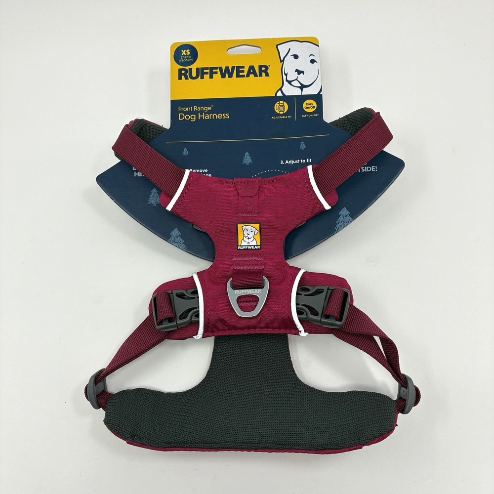 RUFFWEAR Front Range Lightweight Dog Harness XS 17-22" Hiking Walking Pink NEW